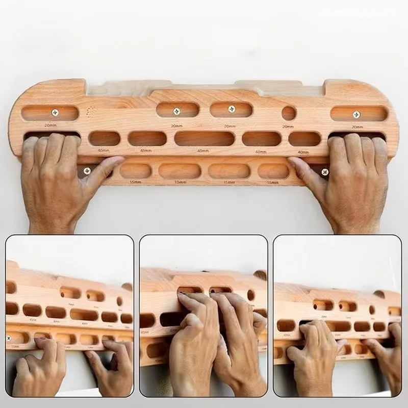 Wooden Hangboard for Finger Strength Training - gal1