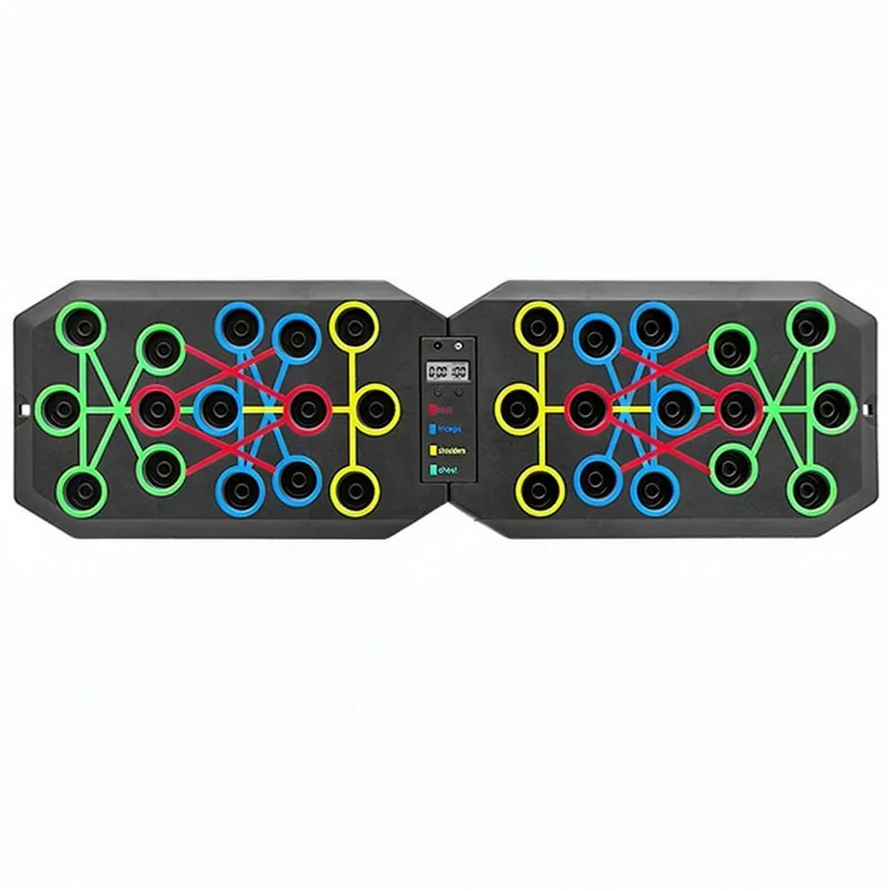 Foldable Push-Up Board with Timer and Counter - gal1