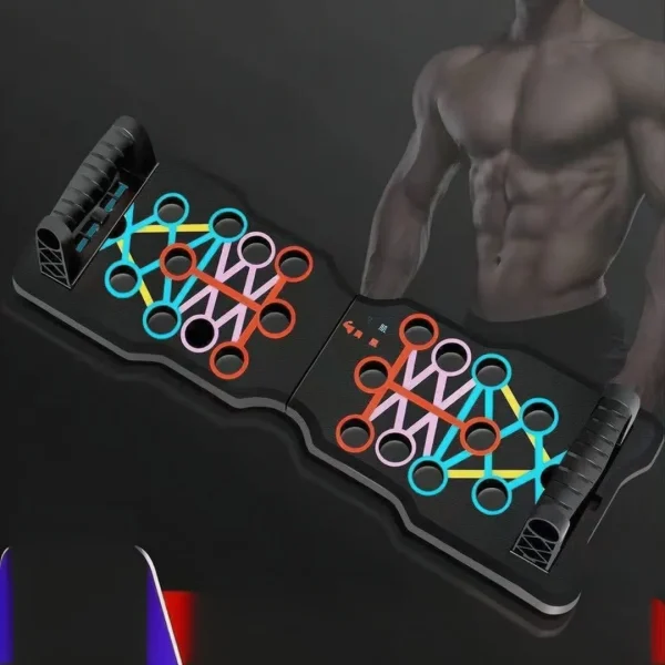 Multifunctional Push-Up Board Set with Workout Accessories - gal1