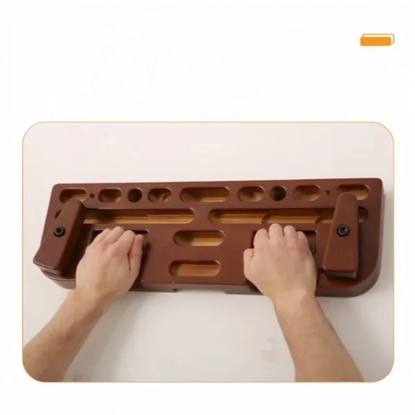 Portable Wooden Climbing Hangboard - gal2