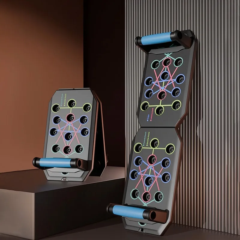 Foldable Push-Up Board with Timer and Counter - gal2