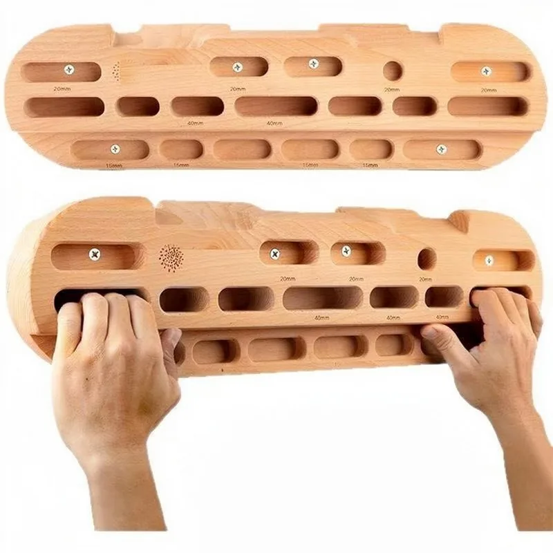 Wooden Hangboard for Finger Strength Training - gal3