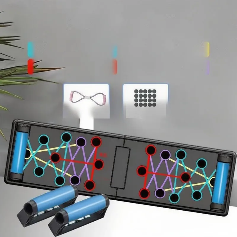 Multifunctional Push-Up Board Set with Workout Accessories - gal4