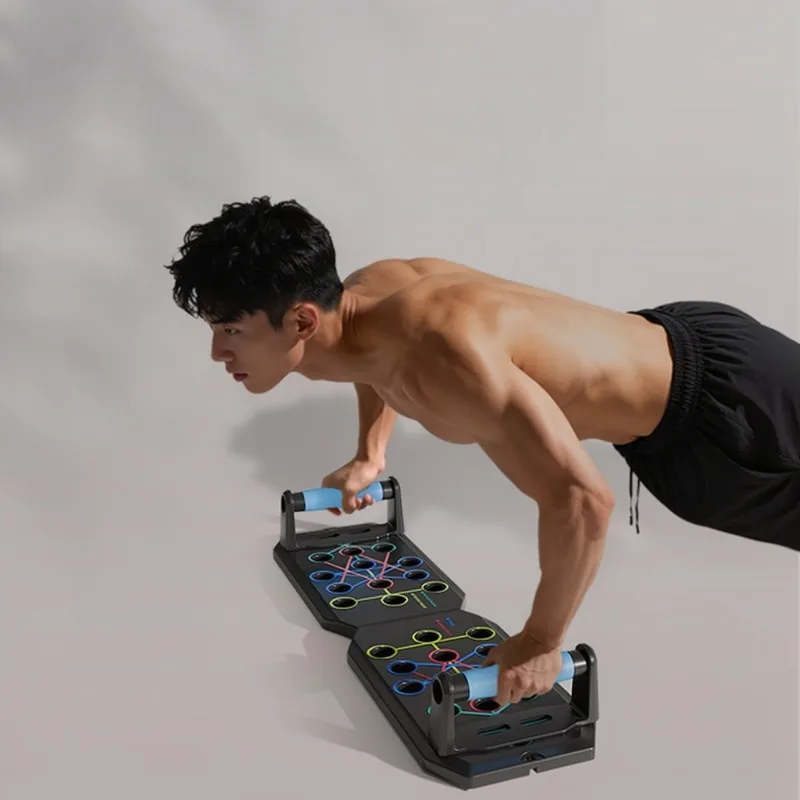 Foldable Push-Up Board with Timer and Counter - gal5