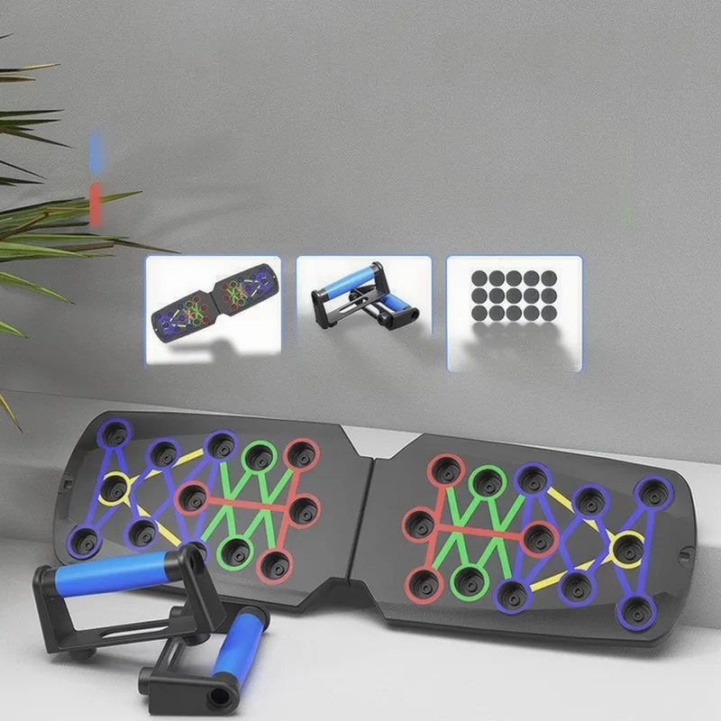 Foldable Push-Up Board with Timer and Counter - gal6